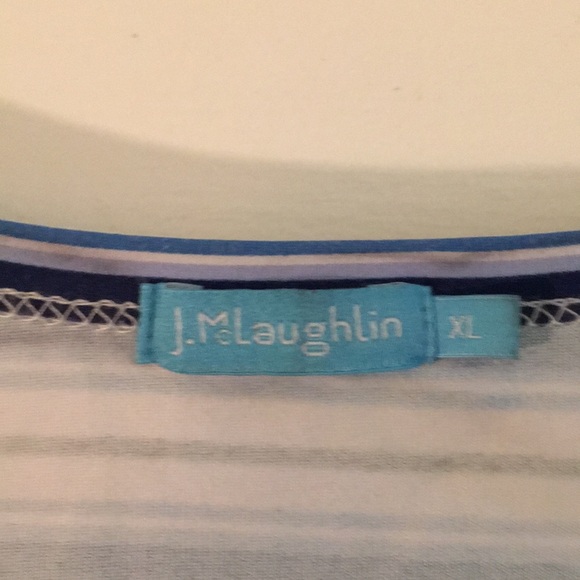 J. McLaughlin xl scoop neck long sleeve top - Picture 2 of 8